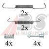 PEX 793 Accessory Kit, parking brake shoes